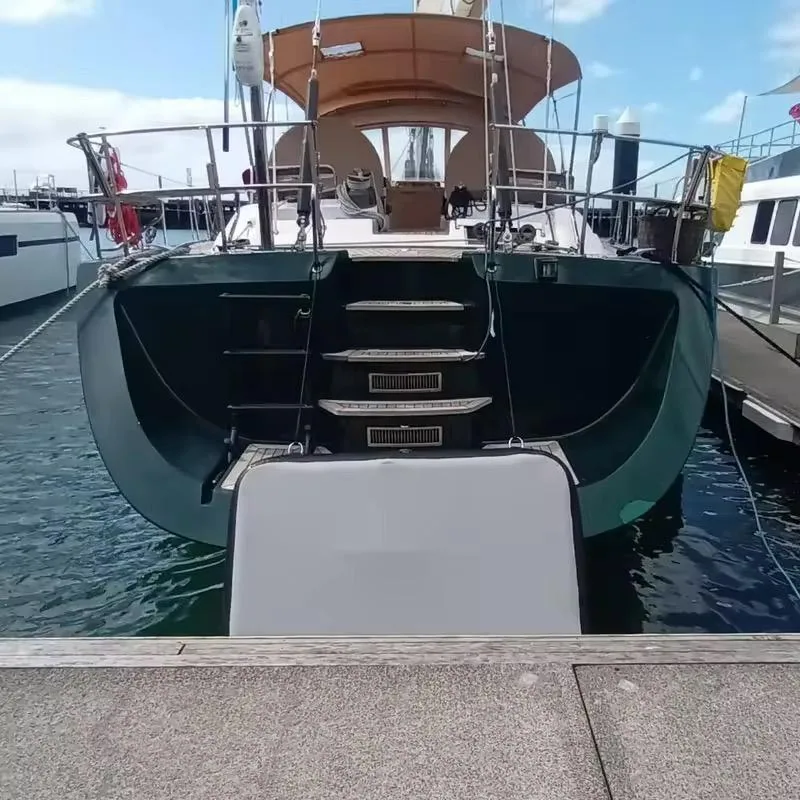 DWF flat pad on a yacht