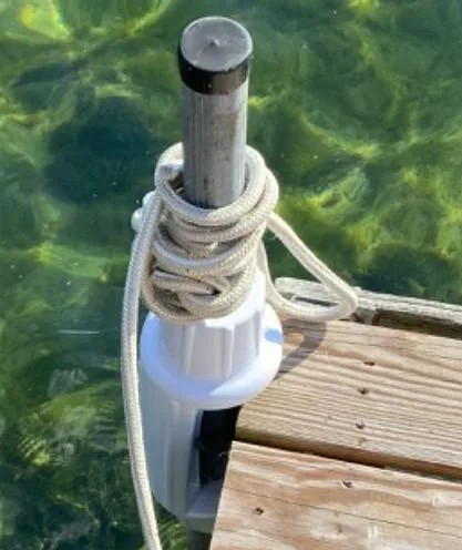 E1 dock edge fender cylinder detail