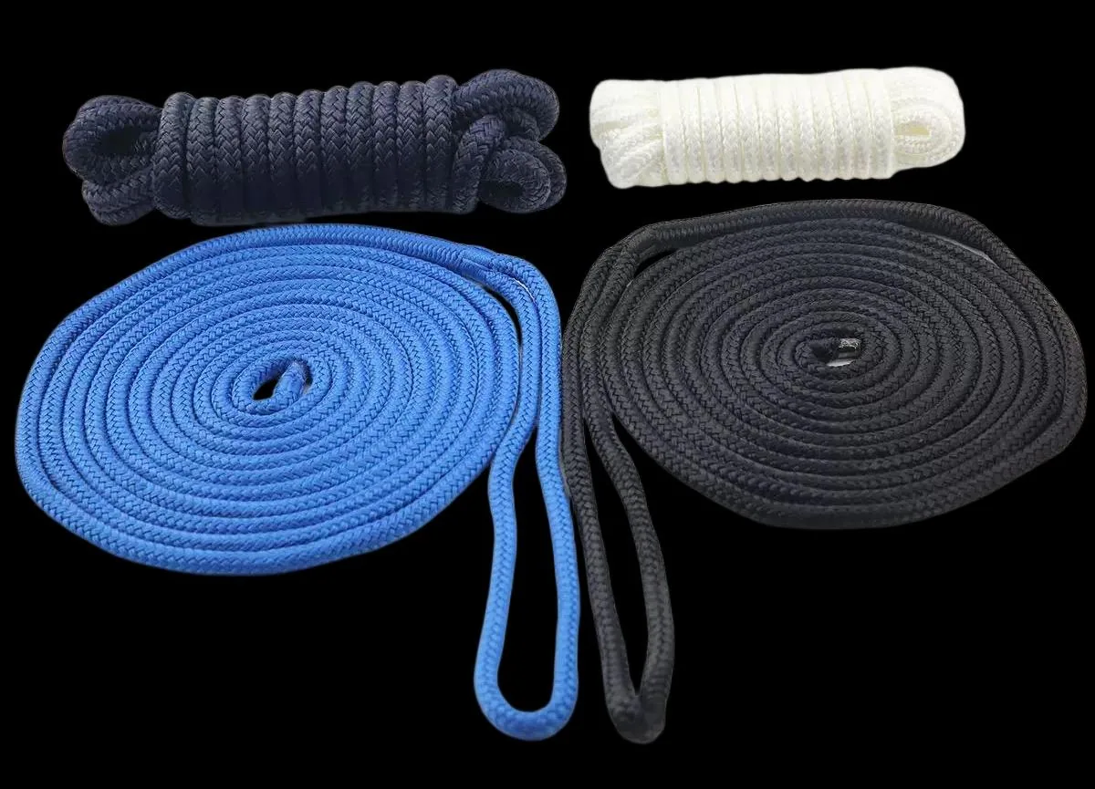 Braided fender ropes