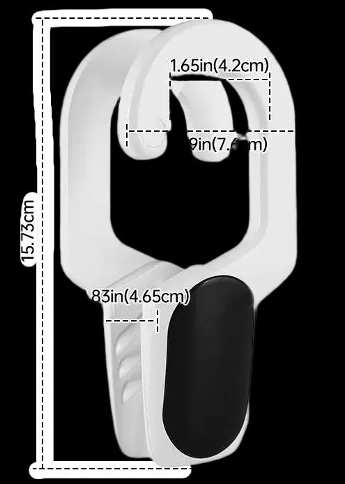 Rope hook dimension detail