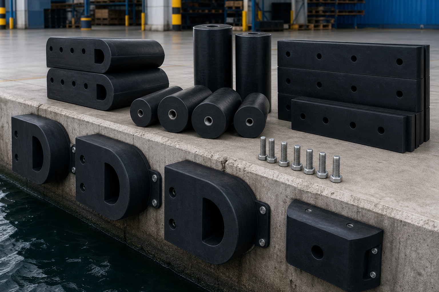 Solid Rubber Boat Fenders from Upstar Marine